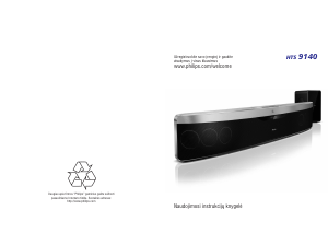 Vadovas Philips HTS9140 Namų kino sistema