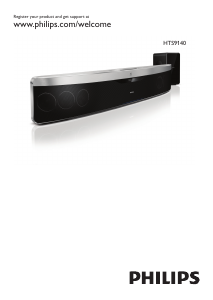 Bruksanvisning Philips HTS9140 Hjemmeteatersystem
