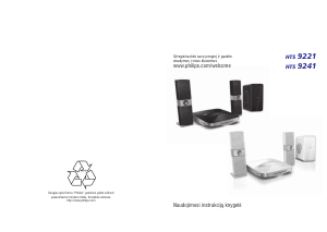 Vadovas Philips HTS9241 Namų kino sistema