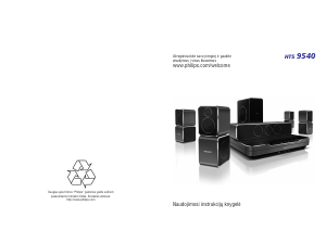 Vadovas Philips HTS9540 Namų kino sistema