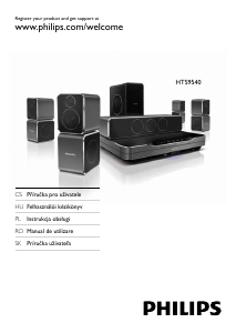 Návod Philips HTS9540 Domáce kino