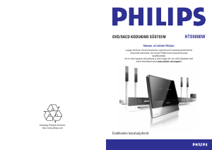 Kasutusjuhend Philips HTS9800W Kodukinosüsteem