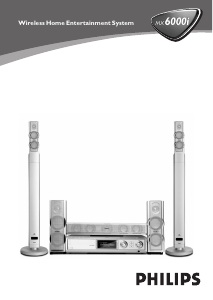 Manual de uso Philips MX6000I Sistema de home cinema