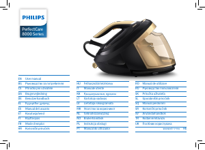 Manual de uso Philips PSG8140 PerfectCare 8000 Plancha