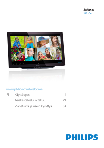 Käyttöohje Philips S221C4AFD Nestekidenäyttö