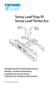 Manual de uso Twinny Load Ergo FE Porta bicicleta