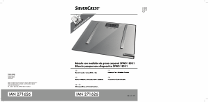 Manual SilverCrest IAN 271626 Scale