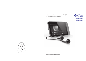 Kasutusjuhend Philips SA060304S GoGear Mp3-mängija