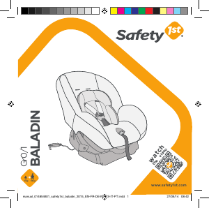 Manual de uso Safety1st Baladin Asiento para bebé