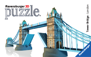 Bedienungsanleitung Ravensburger Tower Bridge 3D-Puzzle