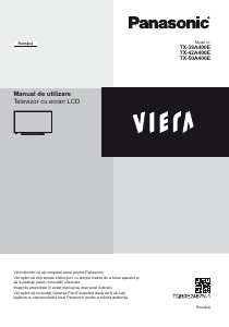 Manual Panasonic TX-50A400E Viera Televizor LCD