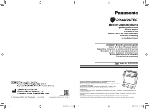 Instrukcja Panasonic EW-BU30 Ciśnieniomierz