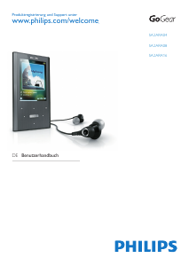 Bedienungsanleitung Philips SA2ARA16K GoGear Mp3 player