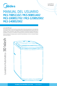 Manual de uso Midea MLS-120BS2002 Lavadora