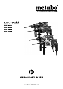 Kullanım kılavuzu Metabo BHE 2644 Kırıcı delici