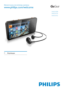 Käyttöohje Philips SA3CNT16K GoGear MP3-soitin