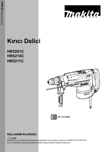 Kullanım kılavuzu Makita HR5201C Kırıcı delici