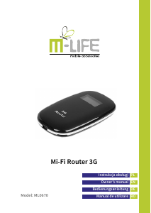 Manual M-Life ML0670 Ruter