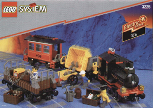 Bedienungsanleitung Lego set 3225 Trains Klassischen Zug