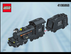 Manual Lego set 4535 Trains Express deluxe