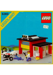 Mode d’emploi Lego set 6369 Town Garage automobile