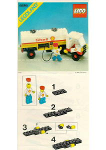 Handleiding Lego set 6695 Town Shell tankerwagen