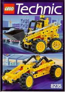 Bruksanvisning Lego set 8235 Technic Frontlastare