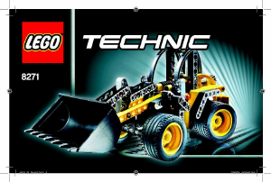 Manual Lego set 8271 Technic Wheel loader