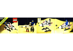 Bruksanvisning Lego set 6820 Space Starfire I