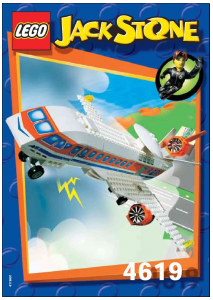 Manual Lego set 4619 Jack Stone AIR patrol jet