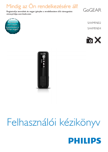 Használati útmutató Philips SA4MIN04KN GoGear MP3-lejátszó