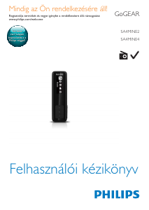 Használati útmutató Philips SA4MIN04RF MP3-lejátszó