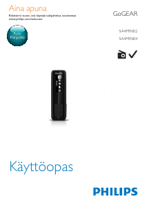 Käyttöohje Philips SA4MIN04RF MP3-soitin