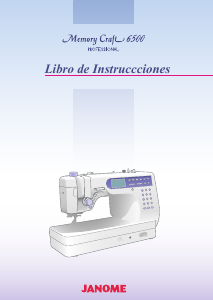 Manual de uso Janome 6500 Memory Craft Máquina de coser