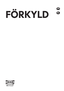 Handleiding IKEA FORKYLD Koelkast