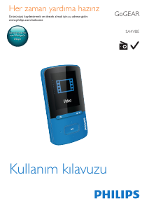 Kullanım kılavuzu Philips SA4VBE04VF GoGear Mp3 çalar