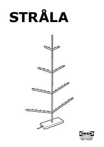 Manual IKEA STRALA (403.325.16) Decoratiuni Craciun