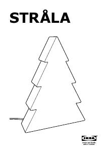 Bruksanvisning IKEA STRALA (603.325.15) Juldekoration