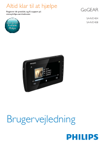 Brugsanvisning Philips SA4VD408AF GoGear Mp3 afspiller