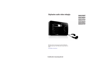 Kasutusjuhend Philips SA5285BT GoGear Mp3-mängija