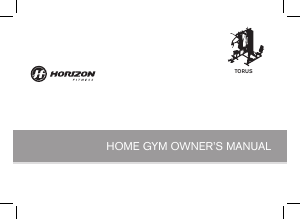 Bruksanvisning Horizon Fitness Torus Träningsmaskin
