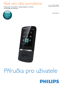 Manuál Philips SA5AZU04WF GoGear Přehrávač MP3