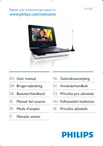 Mode d’emploi Philips PD7005 Lecteur DVD