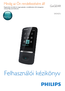 Használati útmutató Philips SA5AZU04WF GoGear MP3-lejátszó