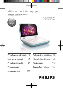 Instrukcja Philips PD7006B Odtwarzacz DVD
