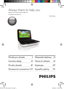 Návod Philips PD7010 DVD prehrávač