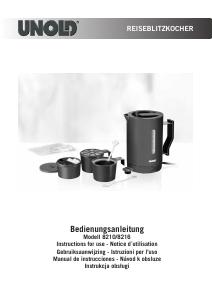 Manual Unold 8216 Reise-Blitzkocher Kettle