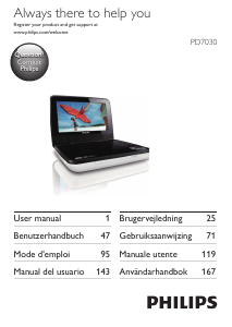 Brugsanvisning Philips PD7030 DVD afspiller
