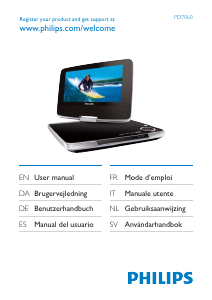 Brugsanvisning Philips PD7060 DVD afspiller