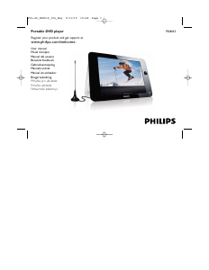 Manual Philips PD8015 DVD Player